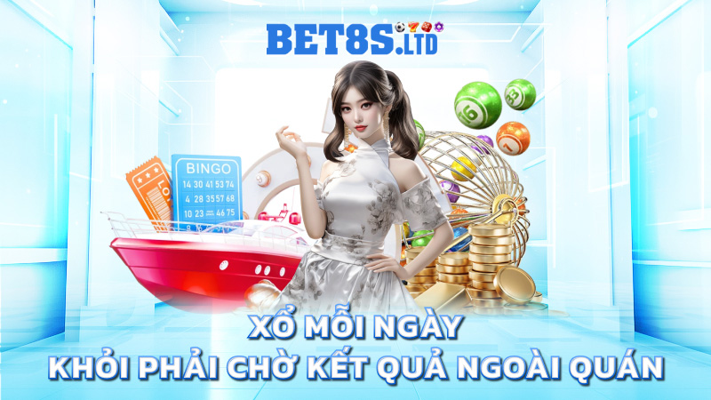 Xổ mỗi ngày – khỏi phải chờ kết quả ngoài quán